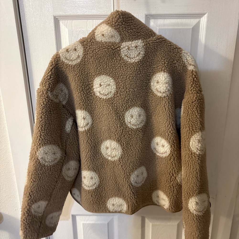 Elodie Tan Sherpa Jacket